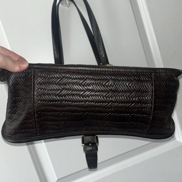 Longchamp Women’s Brown Leather Shoulder Bag - Picture 8 of 13